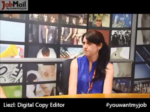 Advice on how to become a Digital Copy Editor from Liezl  #youwantmyjob - video from JobMail