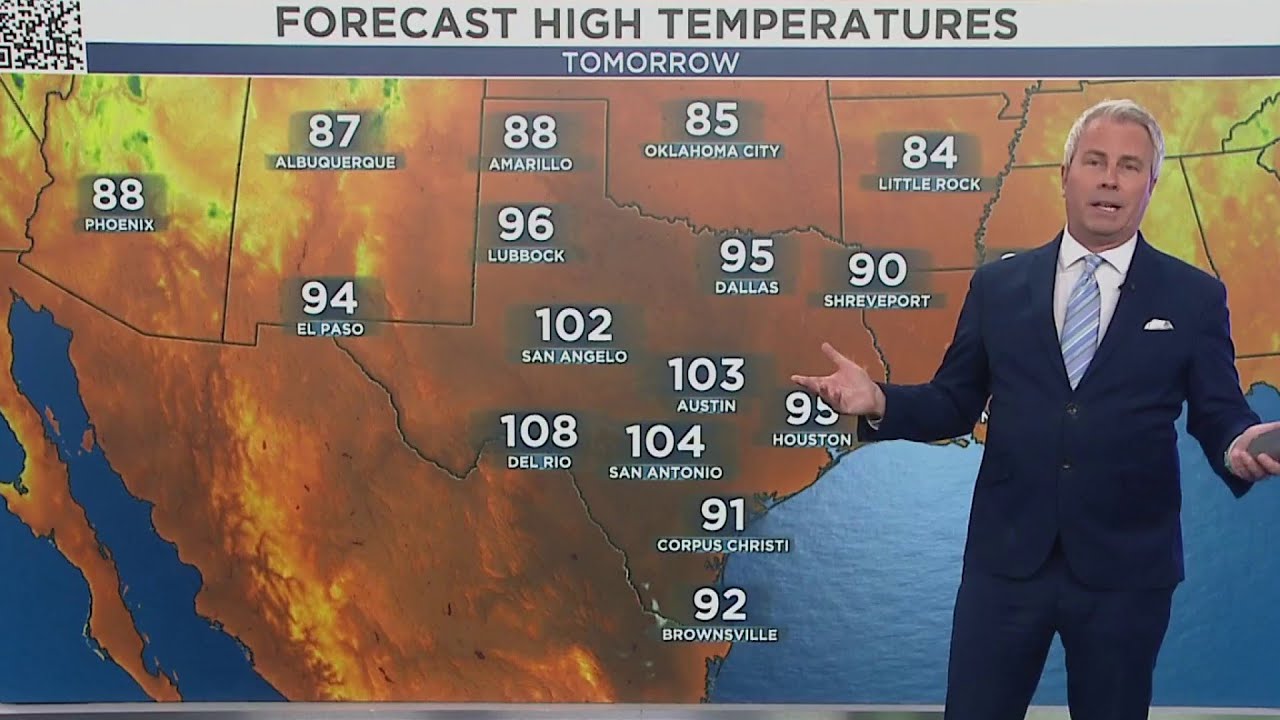 Record-Breaking Heat Returns to Houston: Summer Temperatures Soar - YouTube