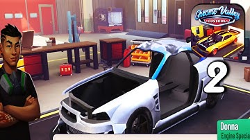 Chrome Valley  - WORKING ON THE SECOND ORDER/1 Gameplay Walkthrough Part.2 (Android, iOS)