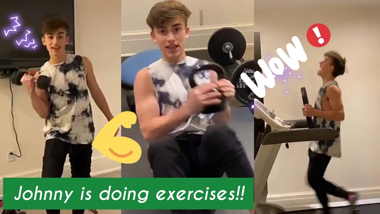 🔥JOHNNY ORLANDO PERFORMS QUARANTINE EXERCISES 🔥 - YouTube