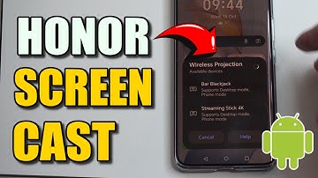 How to Screen Mirror your HONOR Phone to TV (Android Tutorial)