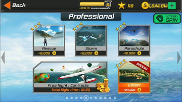 Flight Pilot Simulator 3D Android Game - Professional Missions