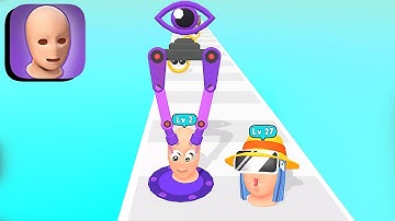 Sculpture Runner ​- All Levels Gameplay Android,ios (Levels 21-23)