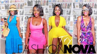 FASHION NOVA Spring/Summer SUNDRESS MAXI DRESS Review Try On Haul 2020 LOOKBOOK