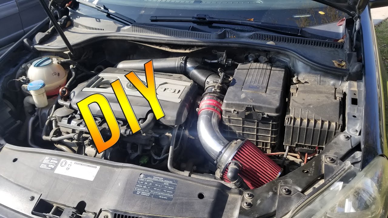 MK6 GTI DIY Intake YouTube