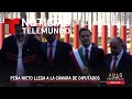Llega el Presidente saliente Enrique Peña Nieto a San Lázaro para la toma de protesta de AMLO