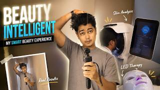 Beauty Intelligent Wellness Experience 😍 | OxyGlow Facial, Face Scan & LED Therapy Review