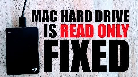 Solved: External Hard Drive is Read Only on Mac