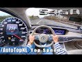 2019 Mercedes Benz S CLASS S450 AUTOBAHN POV 258km/h TOP SPEED by AutoTopNL