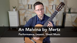 An Malvina by Mertz & Lesson for Classical Guitar screenshot 5