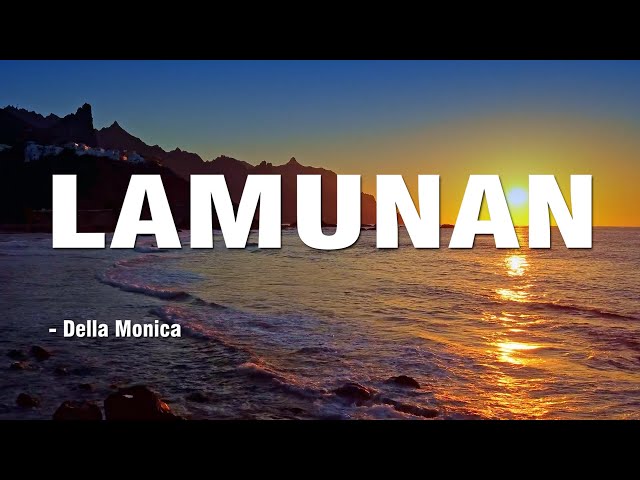 LAMUNAN - Della Monica || Akustik Cover || Lirik Video class=