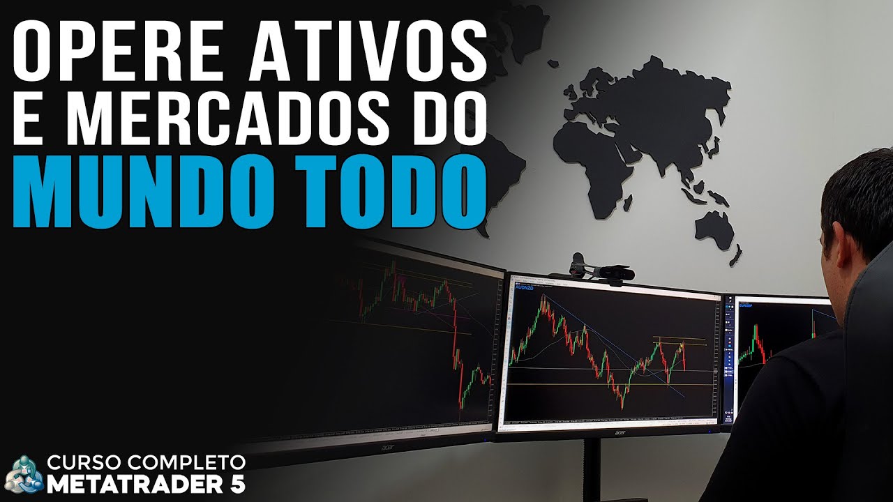 Como Adicionar e Operar Ativos do Mundo Inteiro no MetaTrader 5 (Passo ...