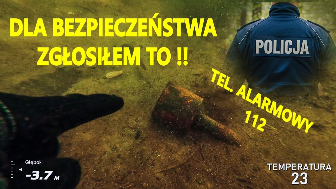 TEGO NIE POWINNIŚMY ZNALEŹĆ. NURKOWANIE 15.08.2025 JEZIORO DUSZATYŃ