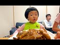 |649| Bà Ngoại làm cơm thịt nướng 3 Na 2 An ăn ngon xin thêm quá chừng luôn | Trần Tiên JP Family