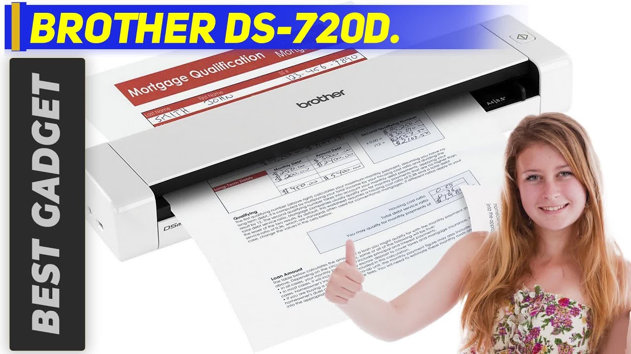 The Best Document Scanners - Brother DS-720D Review