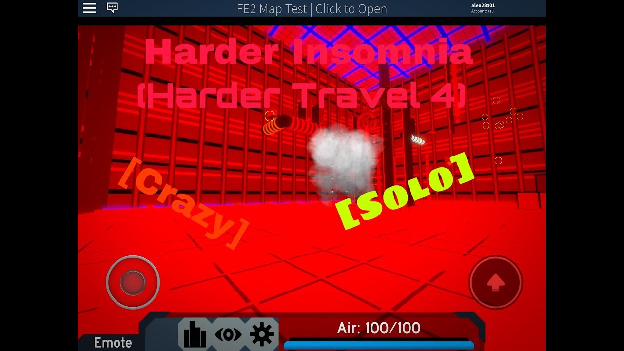 Fe2 Map Test Harder Insomnia Harder Travel 4 Hard Crazy Solo By Alex28901 - roblox fe2 test map extremedrive multiplayer youtube