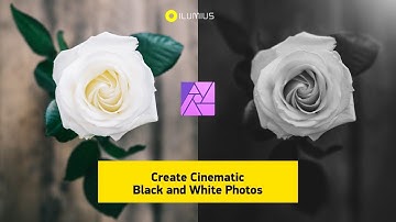 How to create striking cinematic black and white photos with Affinity Photo