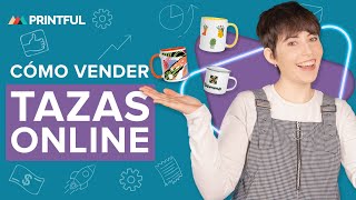 Cómo vender TAZAS por internet | Print on demand 2024