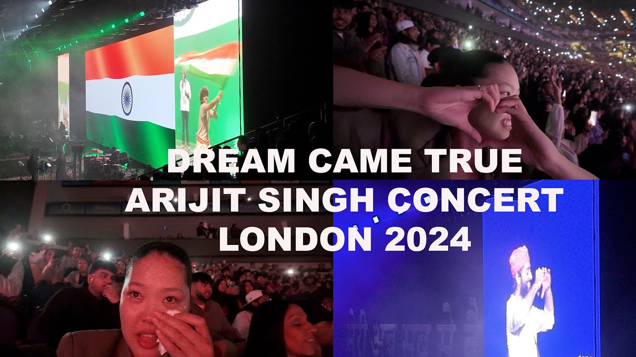 MY DREAM CONCERT VLOG | ARIJIT SINGH THE O2 LONDON 2024