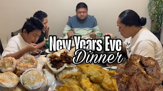 RIBEYE STEAK 🥩| MINI MINCED PIES 🥧 FISH \u0026 CHIPS AND MORE. OUR NEW YEARS EVE DINNER.