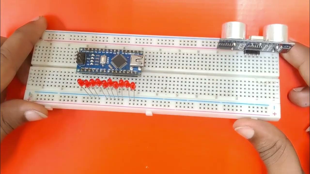 LED Distance Indicator Using Arduino Nano | Simple Arduino Project ...