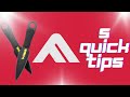 The finals 5 quick throwing knives tips