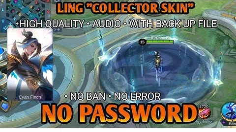 LING COLLECTOR SKIN SCRIPT | NO PASSWORD | WITH AUDIO