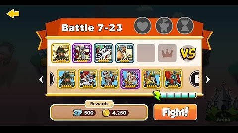 tower conquest - part 1 [ android game walkthrough ]