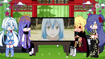 []• 4 true dragon react to rimuru tempest 💙🥛•[] part 1/? []•💙🥛