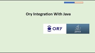 L3 || Ory || Generate Token Using Java || Ory Integration with java