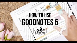How to Use GoodNotes 5 with the Digital Cake and Cookie Planner screenshot 4