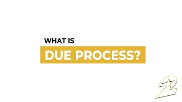 What is due process