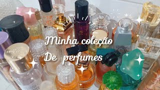 limpeza dos frascos da minha coleção de perfumes