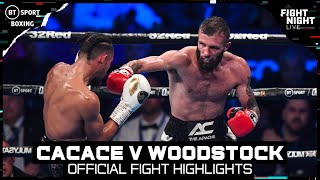 Anthony Cacace dominates Woodstock to keep title! Official Fight Highlights
