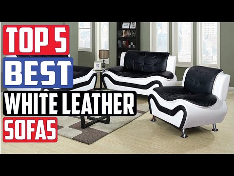 Top 5 Best White Leather Sofa