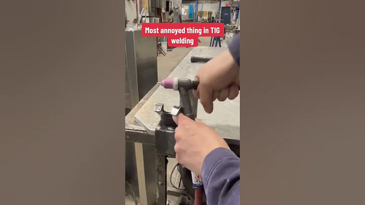The most annoying thing in TIG welding. Repost from @vanthefabricator(TikTok) #yeswelder