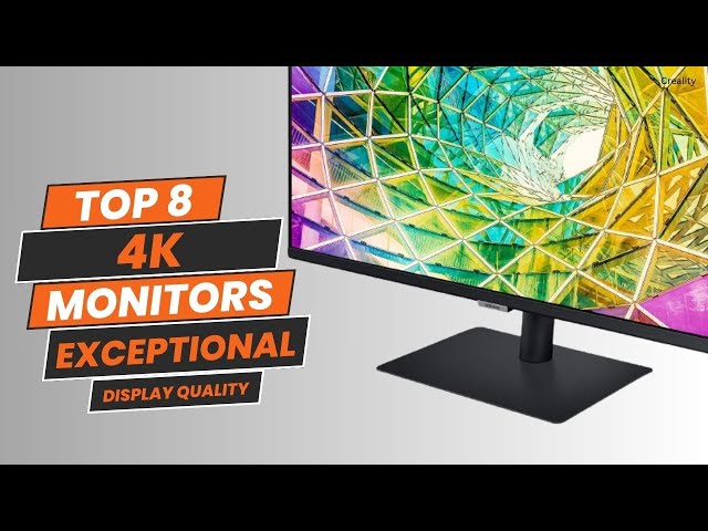 Top 8 Best 4K Monitors [2023 Buying Guide] Exceptional Display Quality 