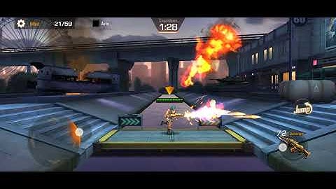 Contra Returns - SS Riffle weapon - AK rising Dragon Preview.