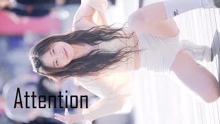 [Lady-B] ☀역광😭 Attention Cover 레이디비 윤민 240413 신촌명물쉼터