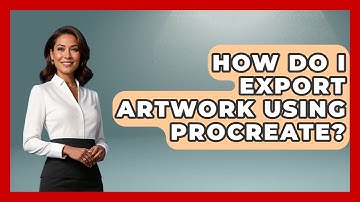 How Do I Export Artwork Using Procreate? | The Virtual Art Desk News
