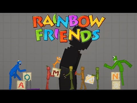 RAINBOW FRIENDS in Melon Playground