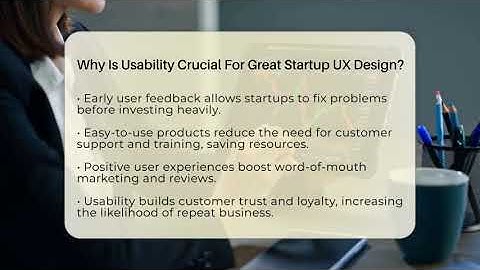 Why Is Usability Crucial For Great Startup UX Design? - The Startup Growth Hub