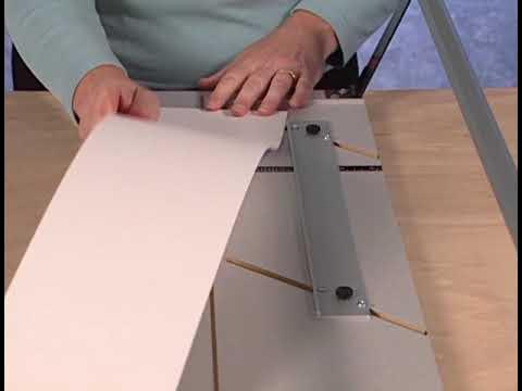 Cutting Picture Frame Mats by Hand 