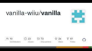 GitHub - vanilla-wiiu/vanilla