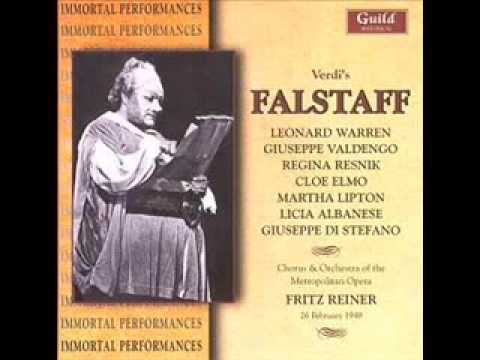 Falstaff - Finale - 1949 - Fritz Reiner