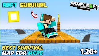 Raft Survival Map For Minecraft PE 1.20+ | Best Raft Survival Map For MCPE screenshot 3