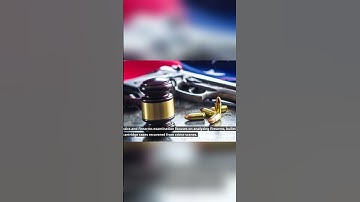 Unveiling Crime Mysteries  The Art of Ballistics and Firearms Examination 🔍