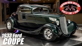 1933 Ford 3 Window Coupe For Sale Vanguard Motor Sales #3341