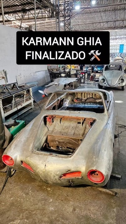 Da lata ao brilho absoluto! Karmann Ghia 1968 que parece ter acabado de sair da concessionária ❤️🇧🇷