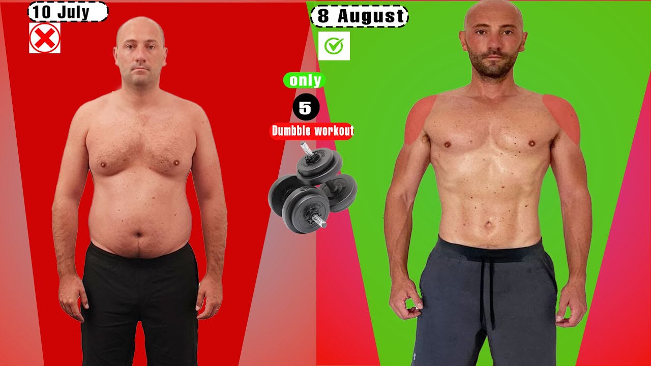 6-Minute Intense Dumbbell Shoulder Workout for Home" - YouTube